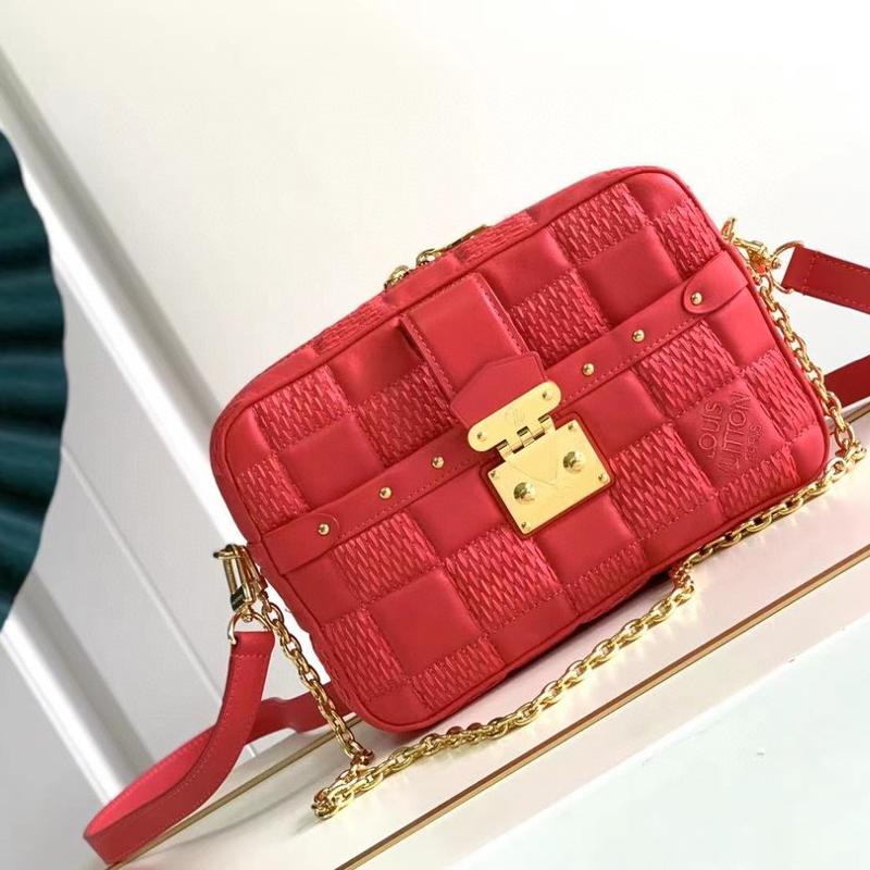 LV Shoulder Handbags M59112 Peach Pink